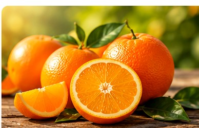 Fresh oranges