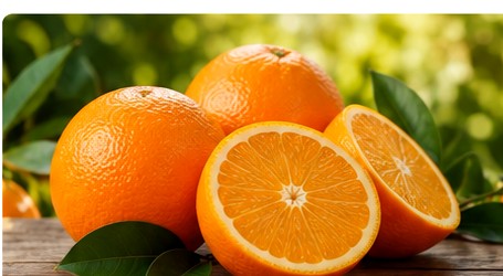 Navel and Valencia oranges